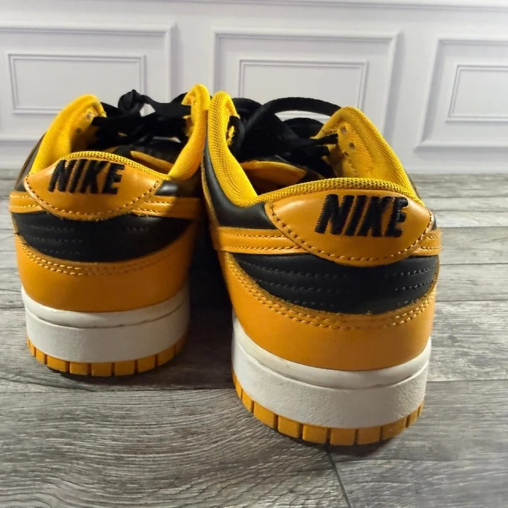 Nike Dunk Low 'Goldenrod' sneakers in yellow/black